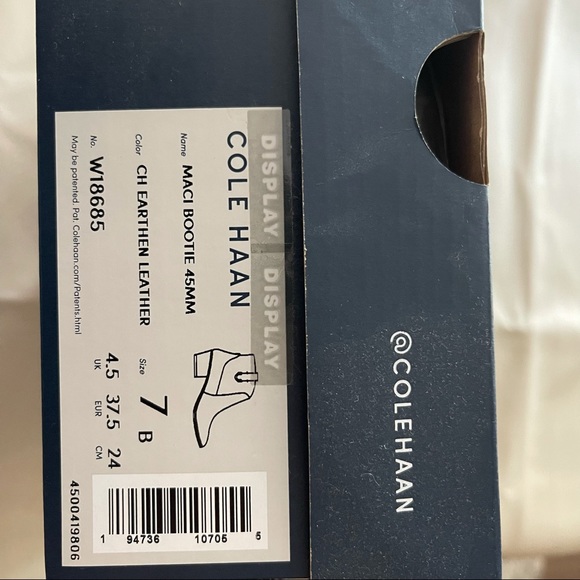 Cole Haan Maci Brown Ankle Boots - Picture 8 of 10